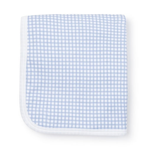 Blue Gingham Blanket