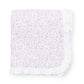 Pink Floral Ruffle Blanket