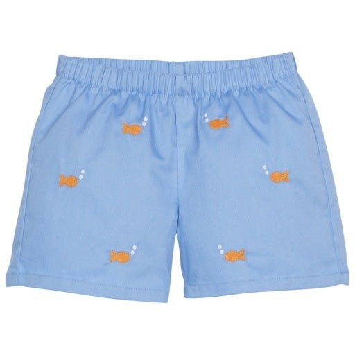 Embroidered Basic Short - Goldfish