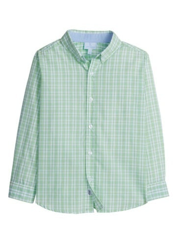 Button Down Shirt - Fairway Plaid