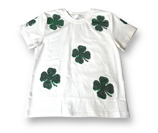 Sequin Shamrock Shirt