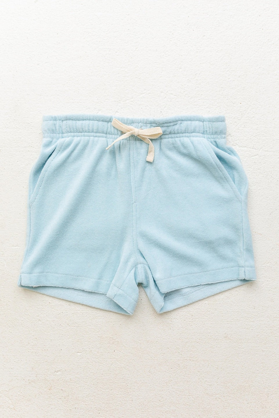 Light Blue Terry Shorts