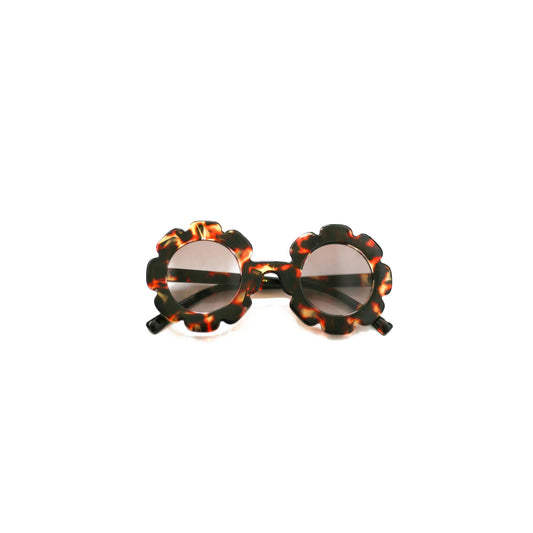 Brown Flower Sunnies