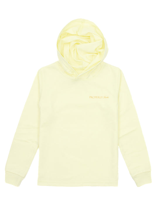 Lake Hoodie Light Yellow