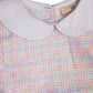 Rainbow Plaid Bunny Pocket Bloomer Set