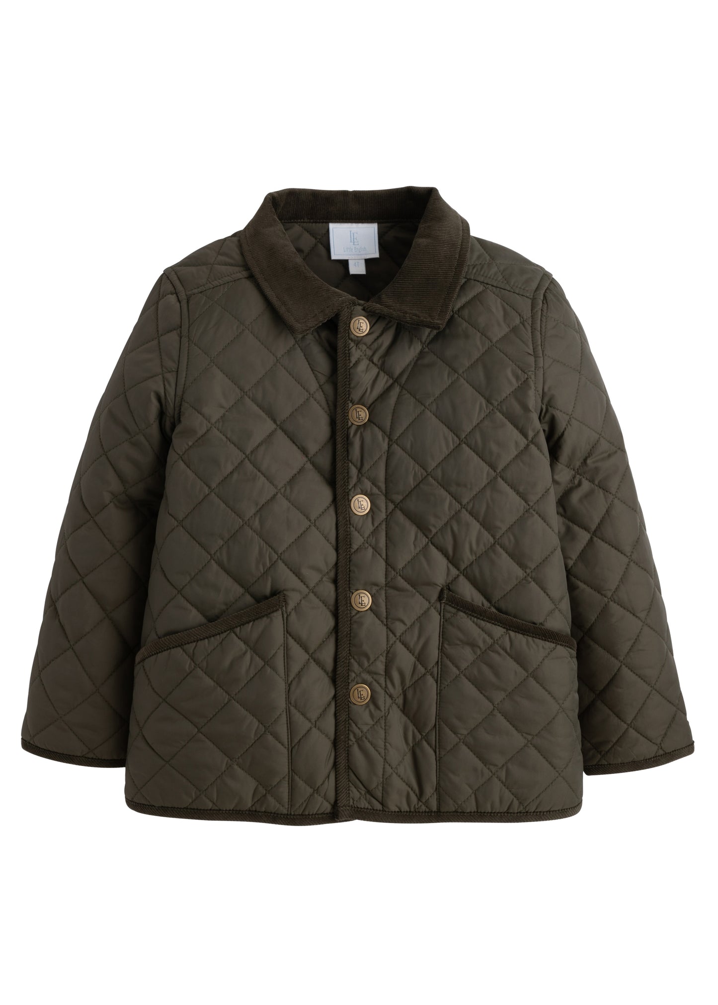 Olive Classic Quilted Jacket
