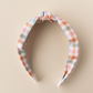 Easter Gingham Knotted Headband