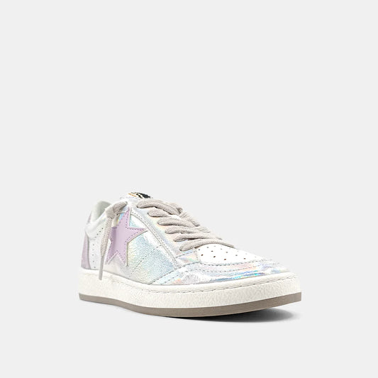 Paz Sneaker Lilac Iridescent