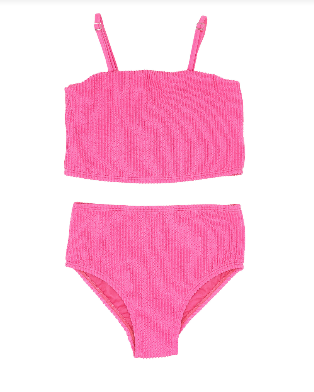 Hot Pink Bungalow Tankini